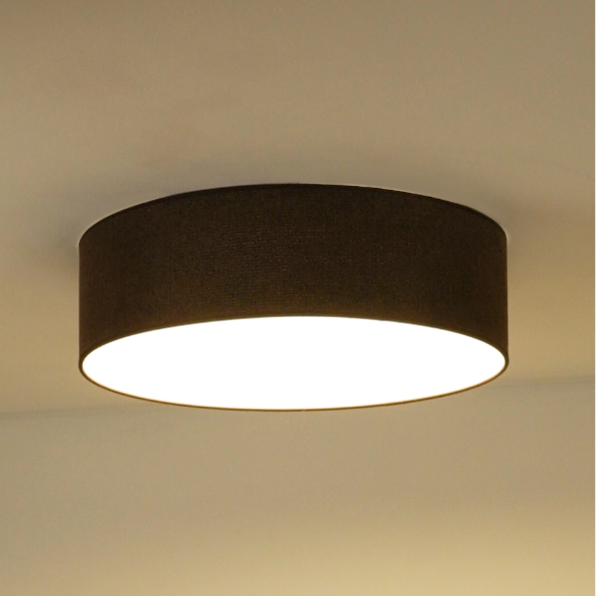 Duolla - LED-Deckenleuchte CORTINA LED/26W/230V d 45 cm braun