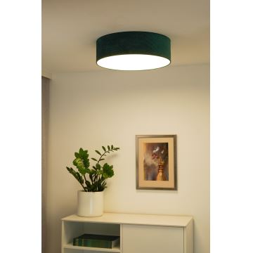 Duolla - LED-Deckenleuchte CORTINA LED/26W/230V d 45 cm grün