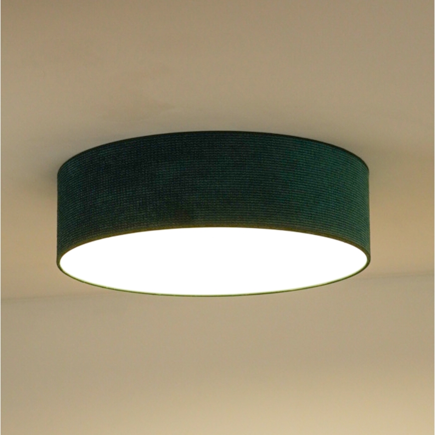 Duolla - LED-Deckenleuchte CORTINA LED/26W/230V d 45 cm grün