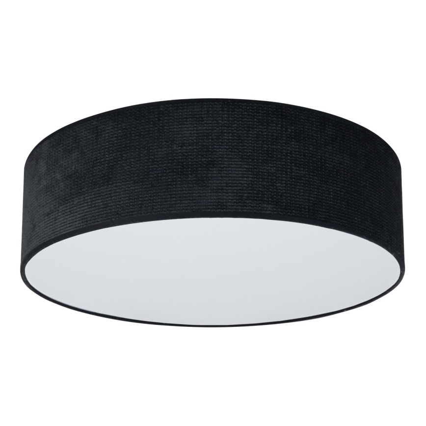 Duolla - LED-Deckenleuchte CORTINA LED/26W/230V d 45 cm schwarz