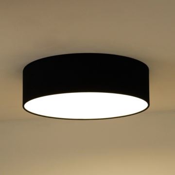 Duolla - LED-Deckenleuchte CORTINA LED/26W/230V d 45 cm schwarz