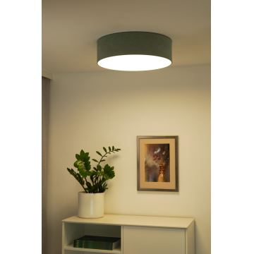 Duolla - LED-Deckenleuchte CORTINA LED/26W/230V d 45 cm türkisfarben