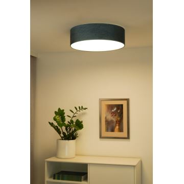 Duolla - LED-Deckenleuchte CORTINA LED/26W/230V d 45 cm türkisfarben