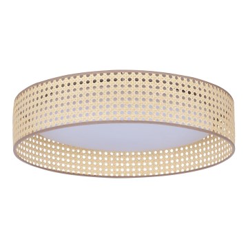 Duolla - LED-Deckenleuchte ROLLER LED/24W/230V Rattan