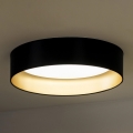 Duolla - LED-Deckenleuchte ROLLER LED/24W/230V schwarz/golden