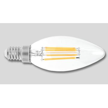 LED-Glühbirne RETRO C37 E14/2W/230V 3000K 320lm