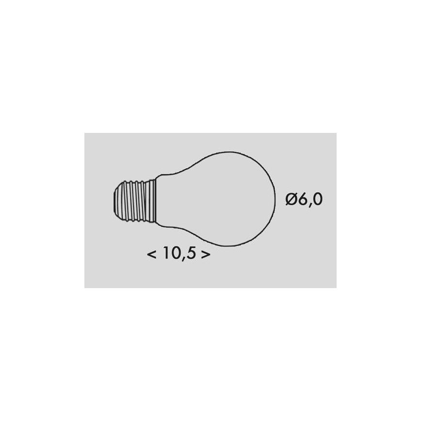 LED-Glühbirne RETRO A60 E27/7,2W/230V 3000K 1520lm