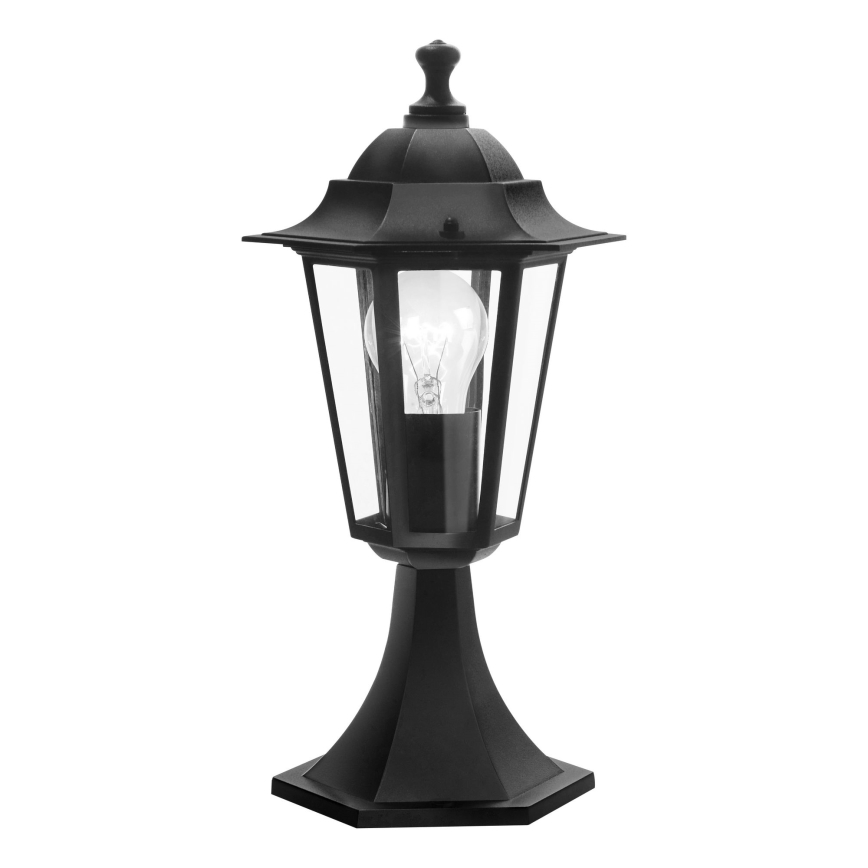 Eglo - Außenlampe 1xE27/60W schwarz IP44