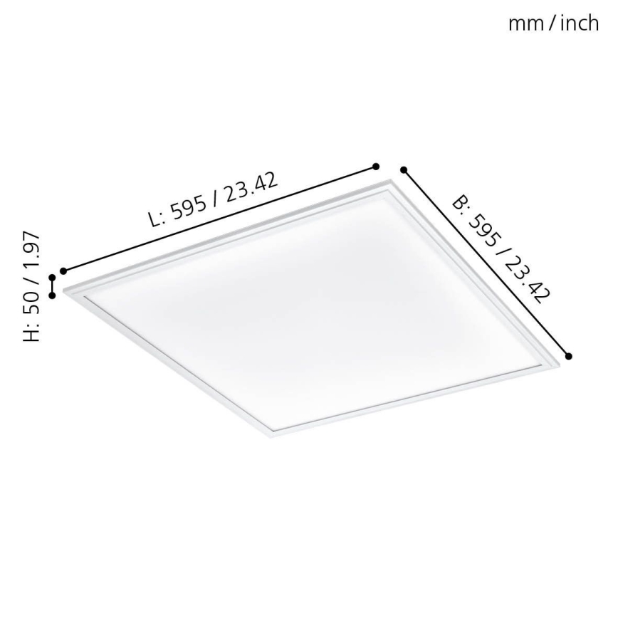 Eglo  - LED-Deckenleuchte LED/40W/230V