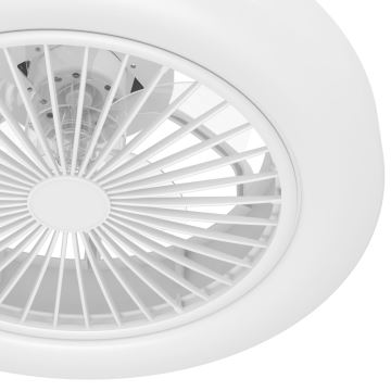 Eglo - Dimmbarer LED-Deckenventilator LED/25,5W/230V weiß 2700-6500K + Fernbedienung