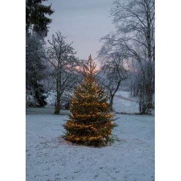 Eglo - LED-Outdoor-Weihnachtskette 1200xLED 24m IP44 warmweiß