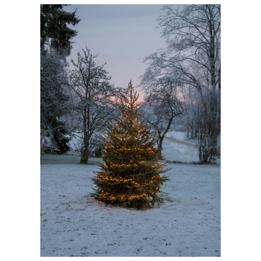 Eglo - LED-Outdoor-Weihnachtskette 1200xLED 24m IP44 warmweiß