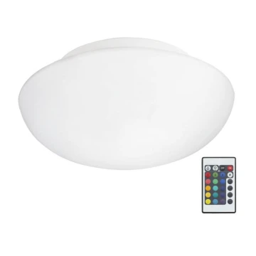 Eglo 75352 - LED RGB Dimmbare Deckenleuchte ELLA-C 2xE27/7,5W/230V + Fernbedienung