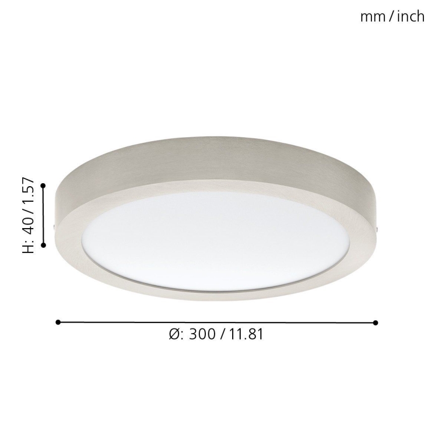 Eglo 78697 - LED-Deckenleuchte FUEVA LED/24W/230V