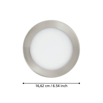 Eglo - Dimmbare LED-Einbauleuchte für das Badezimmer LED/10,5W/230V IP44 ZigBee