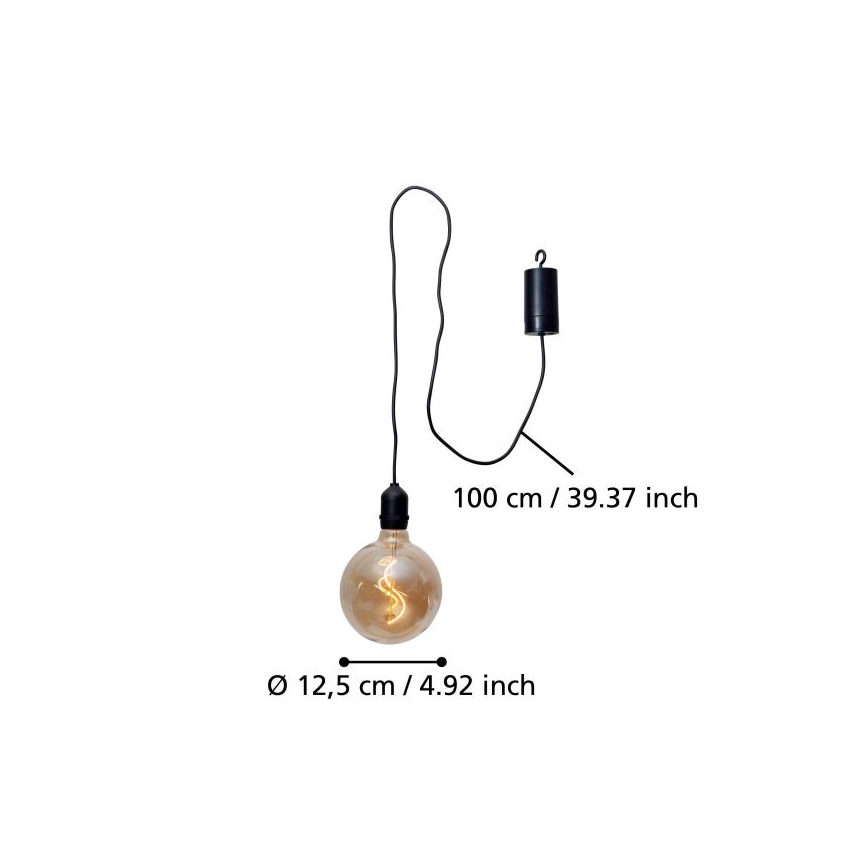 Eglo - LED Außen-Hängeleuchte LED/0,06W/6V IP44 beige