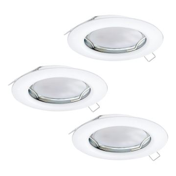 Eglo 94235 - SET 3x LED Einbauleuchte PENETO 3xGU10-LED/3W/230V