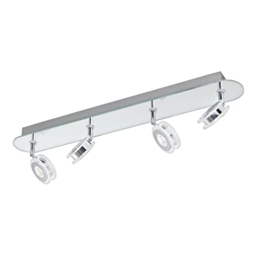 Eglo 95281 - LED  Badezimmer-Spotleuchte AGUEDA 4xLED/3,3W/230V