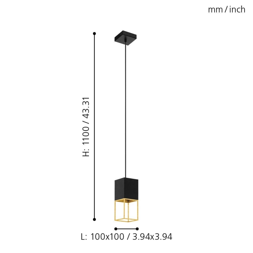 Eglo - LED Hängeleuchte 1xGU10/5W/230V