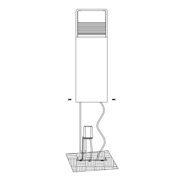 Eglo - LED-Außenleuchte LED/5W/230V IP44