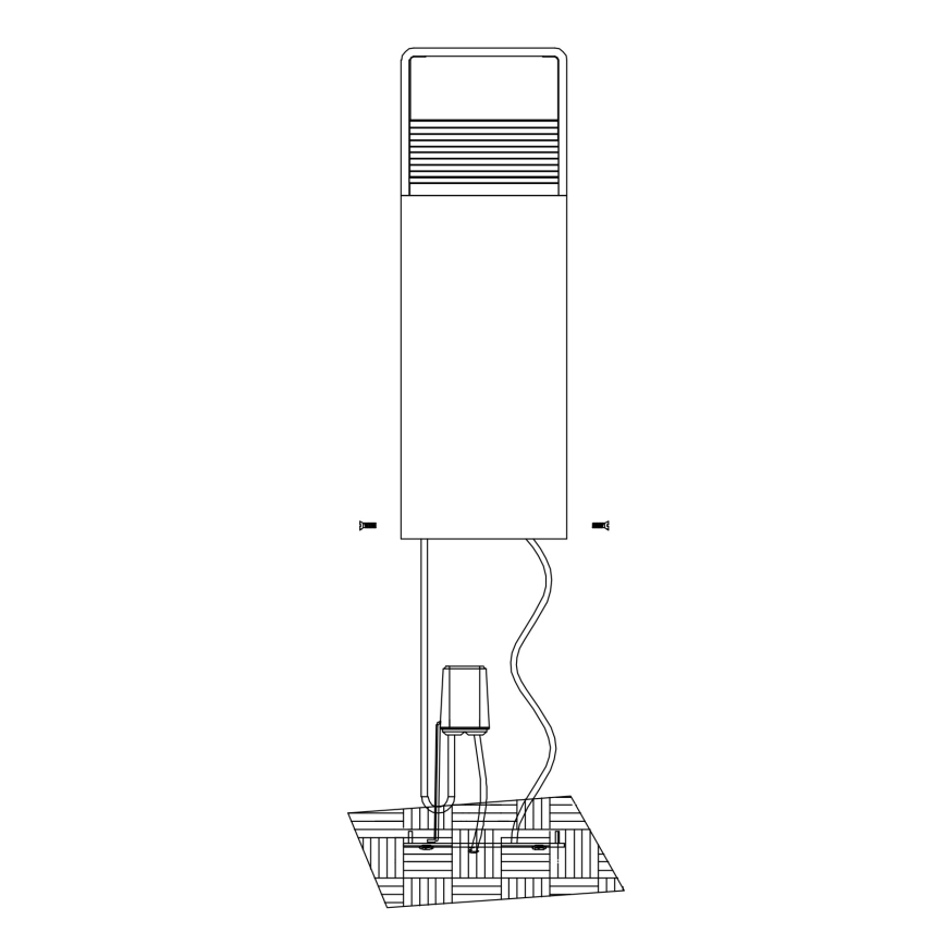 Eglo - LED-Außenleuchte LED/5W/230V IP44