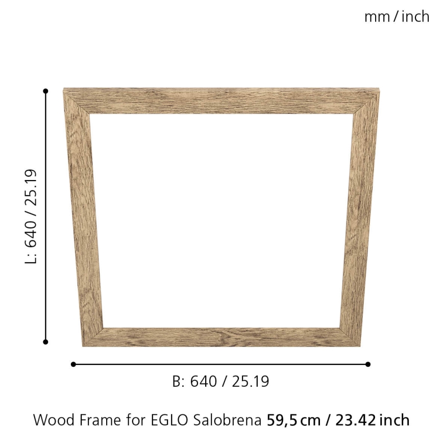 Eglo - Rahmen der Leuchte 640x640 mm