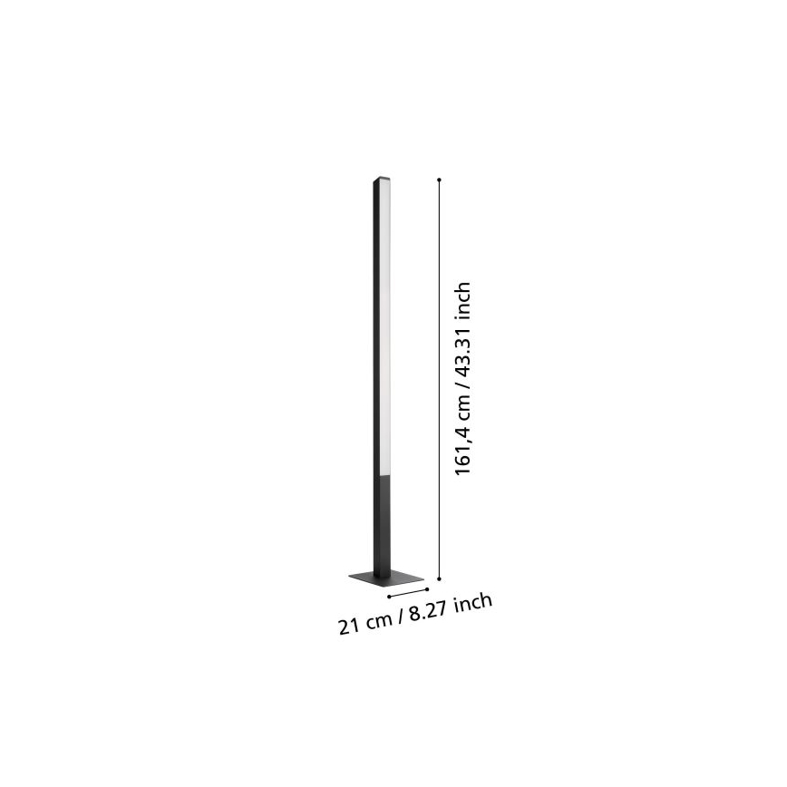 Eglo - Dimmbare LED-RGBW-Stehleuchte LED/35W/230V 2700-6500K ZigBee