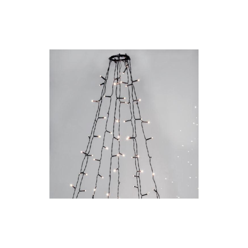 Eglo -LED Außen-Weihnachtskette ICE 360xLED 1,96m IP44 warmweiß