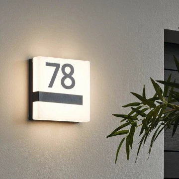 Eglo - LED dimmbare Außenwandleuchte TORAZZA-C LED/14W/230V