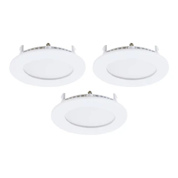 Eglo - SET 3xLED Einbauleuchte FUEVA-RW 1xLED/2,8W/230V