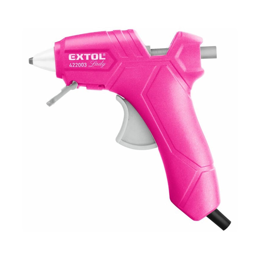 Extol – Heißklebe-Pistole 70W/230V pink