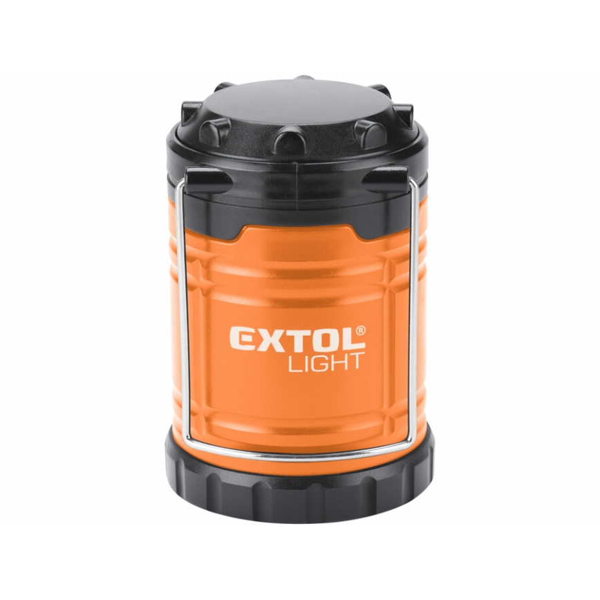 Extol - LED Tragbare Lampe LED/3xAA orange/schwarz