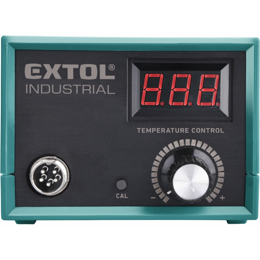 Extol – Lötstation mit LCD-Anzeige, Temperaturkontrolle und Kalibrierung