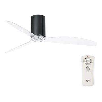 FARO 32040 - Deckenventilator MINI TUBE FAN mit Fernbedienung schwarz