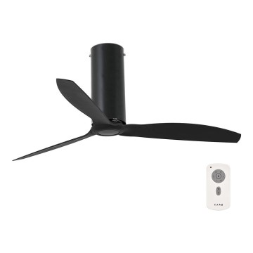 FARO 32060 - Deckenventilator TUBE FAN schwarz + Fernbedienung