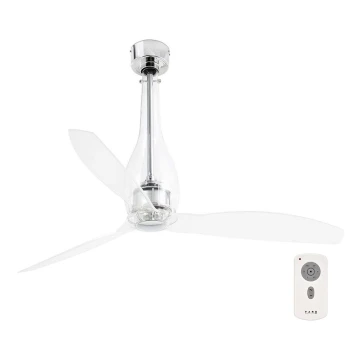 FARO 33381 - Deckenventilator ETERFAN klar + Fernbedienung