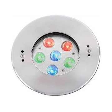 FARO 70456 - LED-RGB-Einbauleuchte für den Außenbereich EDEL LED/18W/24V IP68