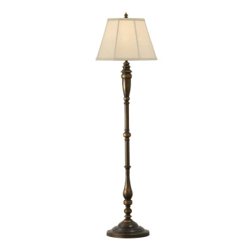 Feiss - Stehlampe LINCOLNDALE 1xE27/60W/230V bronze/beige