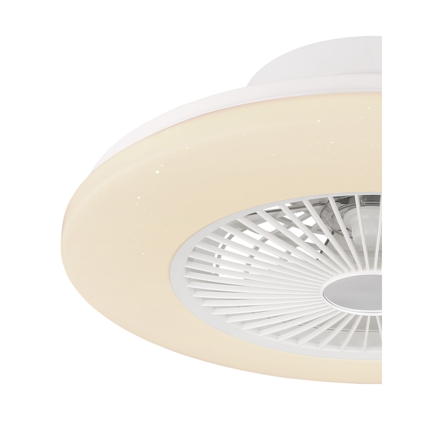 Globo – Dimmbare LED-Deckenleuchte mit Ventilator LED/30W/230V 3000-6500K + Fernbedienung