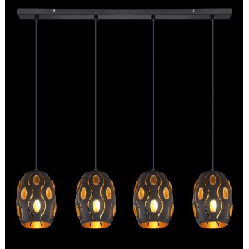 Globo - Hängeleuchte an Schnur 4xE27/40W/230V