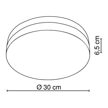 Globo 48403 - Deckenleuchte OPAL 3xE27/40W/230V