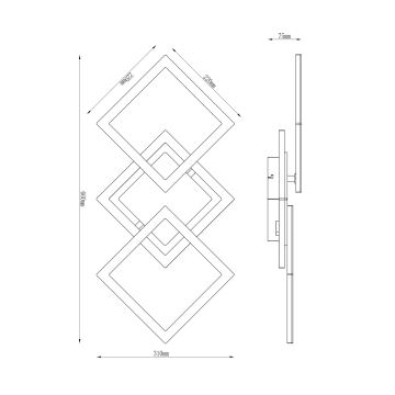 Globo - LED-Deckenleuchte LED/30W/230V