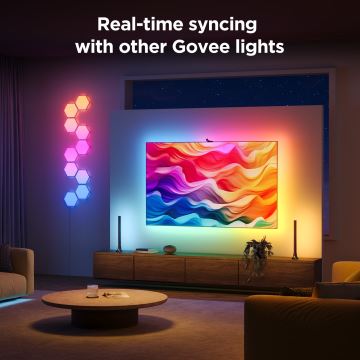 Govee - Backlight 3S Netflix TV 55-65" SMART LED-Hintergrundbeleuchtung RGBICW Wi-Fi + Fernbedienung