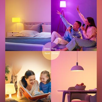 Govee - LED RGBWW Glühlampe Smart E27/12W/230V 2700-6500K Wi-Fi