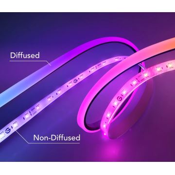 Govee - Neon LED-Tisch-Hintergrundbeleuchtung 3m RGBIC Wi-Fi