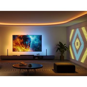 Govee - SET 2x Hintergrundbeleuchtung TV 55-65" SMART LED-Hintergrundbeleuchtung RGBICW Wi-Fi