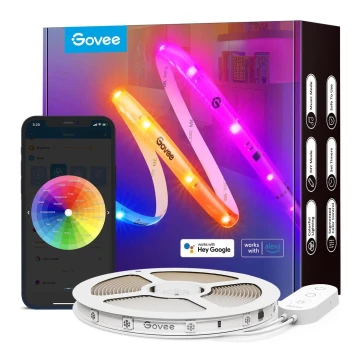 Govee - Wi-Fi RGBIC Smart PRO LED-Streifen 10m - extra robust