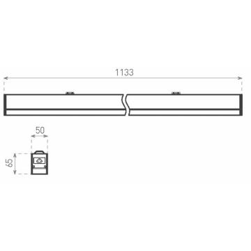 Greenlux GXPR068 - LED-Leuchtstofflampe PROFI LINEAR II LED/36W/230V 4000K