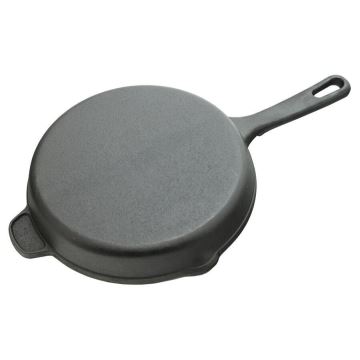 Grillpfanne mit zwei Fächern 25 cm