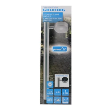 Grundig - LED Solare Spotleuchte 1xLED/3,2V